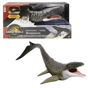 Figura Jurassic World Rebirth Dinossauro Mosasaurus Gigante