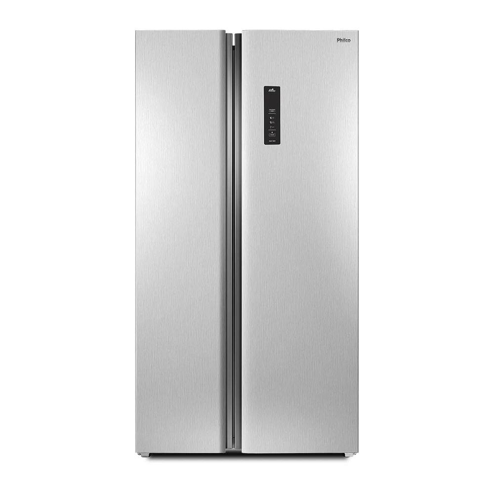 Geladeira Philco 489 Litros Prf504i  Side By Side Inverter Inox - 220V