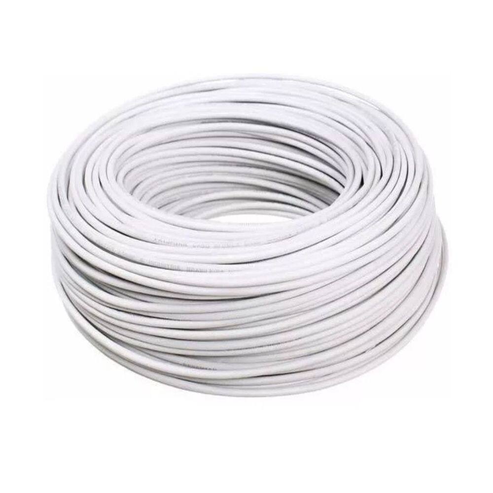 Cabo Flexível PP 2x0,50mm 3,0 Metros Com Alma de Aço Para Lustre e Pendente MD-6002/3