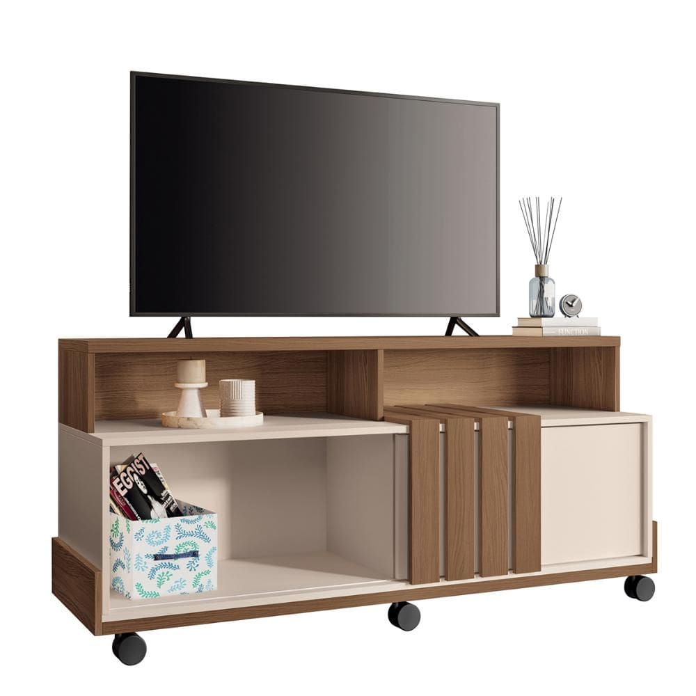 Rack Bancada Graci 1.3 TV até 50” Polegadas com Rodizios
