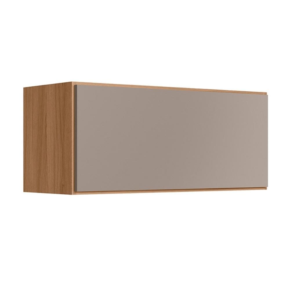 Armario Aereo Cozinha Acacia 80cm com 1 Porta Basculante