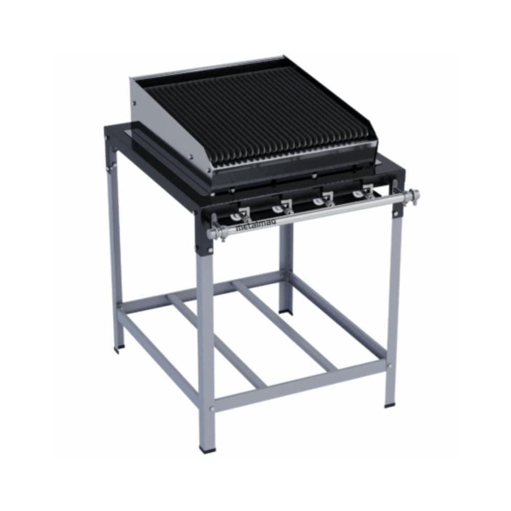 Charbroiler a Gás 60x70 Com Cavalete CBMPP60 Metalmaq