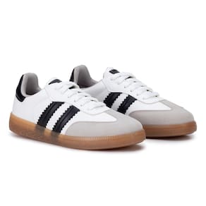 Tênis Feminino Casual Listra Estilo Chuteira
