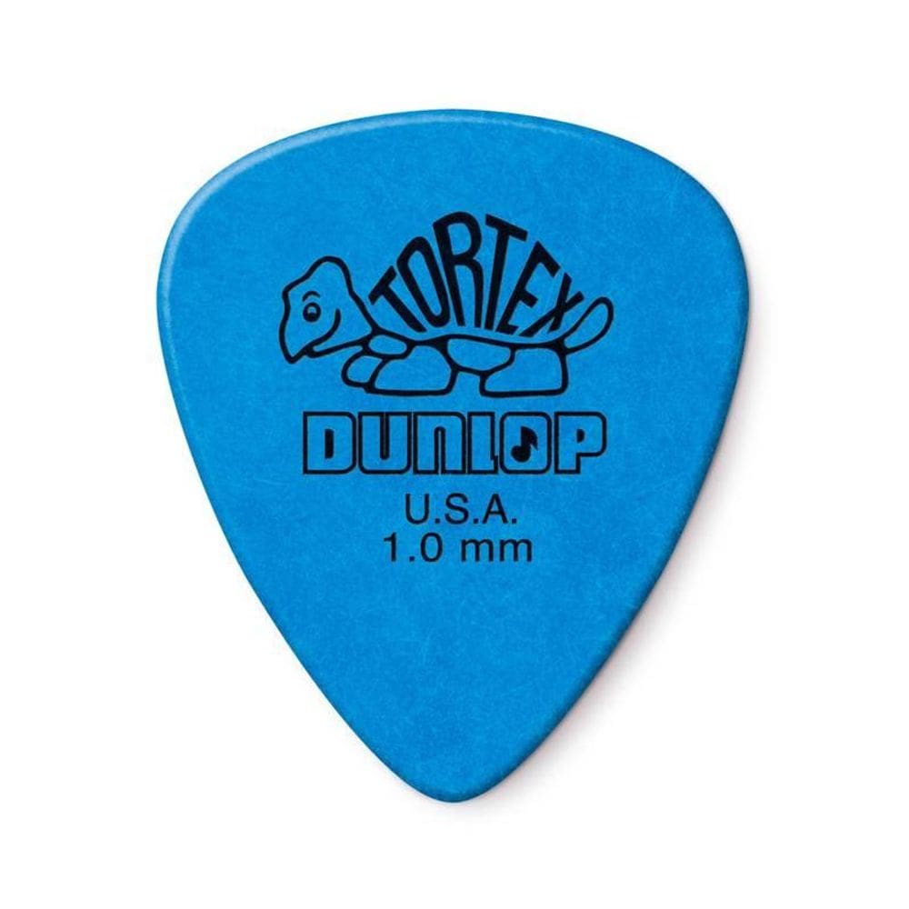 Palheta Tortex 1mm Azul Pct C/6 418r1.0 Dunlop (1345) [F108]