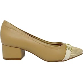 Sapato Feminino Scarpin Casual Dia a Dia Passeio Trabalho Salto Médio Ultra Conforto Modare 7340.134