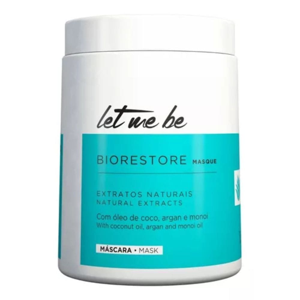 Máscara Biorestore Extratos Naturais 1K Let Me Be