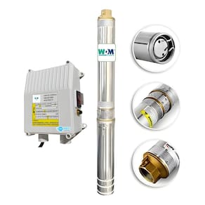Motobomba Submersa Caneta Palito 1,5cv Para Poço Artesiano 3 Fio