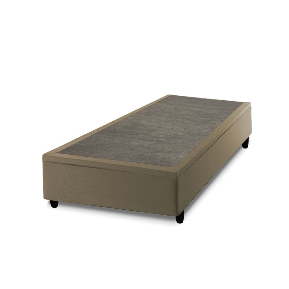 Base Box Baú Solteiro Prince Sued 0,88X1,87X0,24