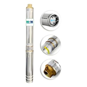 Motobomba Caneta Submersa Poço Até 120m Wdm 1,5cv 2fios