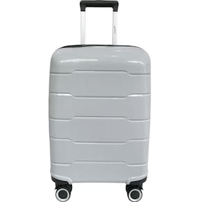 Mala de Viagem Bordo Porte Pequeno Rodas 360° Polipropileno Resistente Cadeado com Segredo Cruzeiro 6000-M20