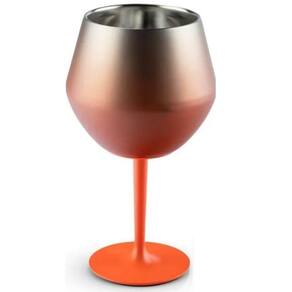 Taça Copo Termico 2 em 1 Inox Drink Vinho Bebida Cocktail Festa Evento Praia Piscina Moderno Resistente Lazer