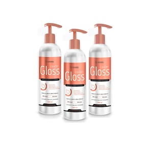 Kit 03 Cauter Gloss Espelhamento e Blindagem 500 ml