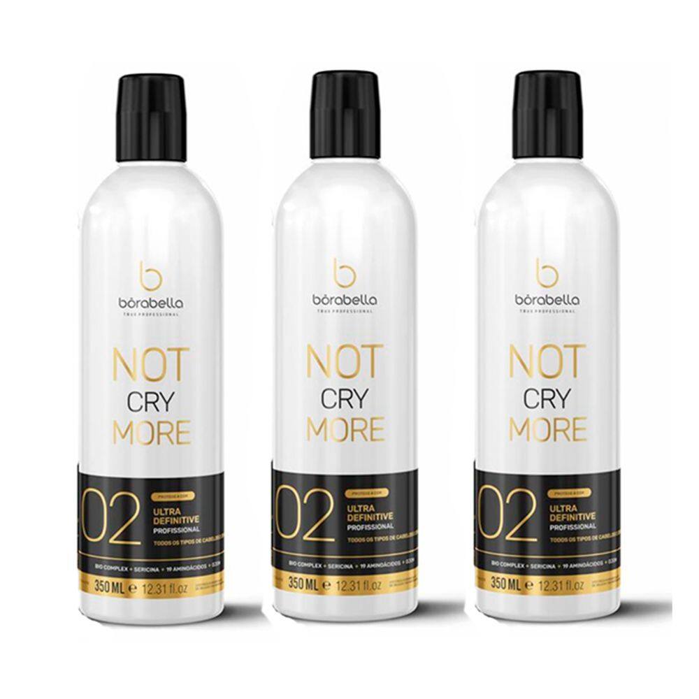 Kit 03 Progressiva Not Cry More 350ml