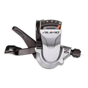 Alavanca de Câmbio SL-M4000 Alivio 9 Velocidades Direita com Visor