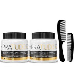 Kit 02 Mascara Pratudo Cronograma Capilar Borabella 1kg