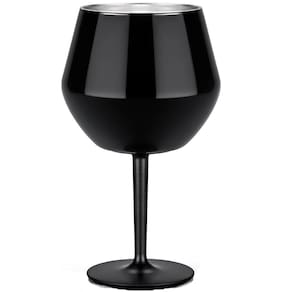Taça Copo Termico Inox 2 em 1 Drink Vinho Cocktail Bebida Gelada Resistente Lazer Festa Evento Praia Piscina