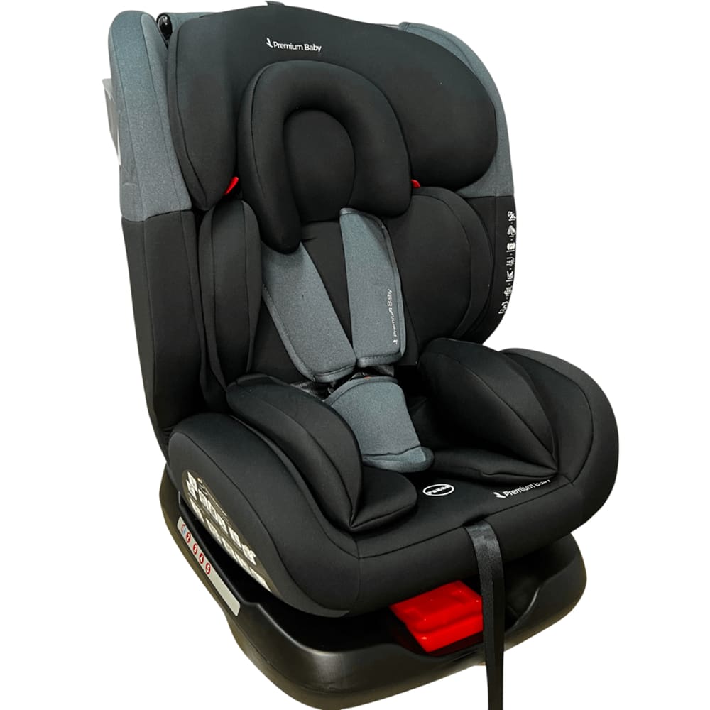 Cadeira para Carro Premium Baby Prime 360° Isofix Black Preto
