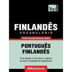 Vocabulário Português Brasileiro-Finlandês - 9000 Palavras