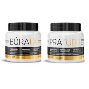 Kit Mascara Bóratx e Mascara Pratudo Borabella 1kg
