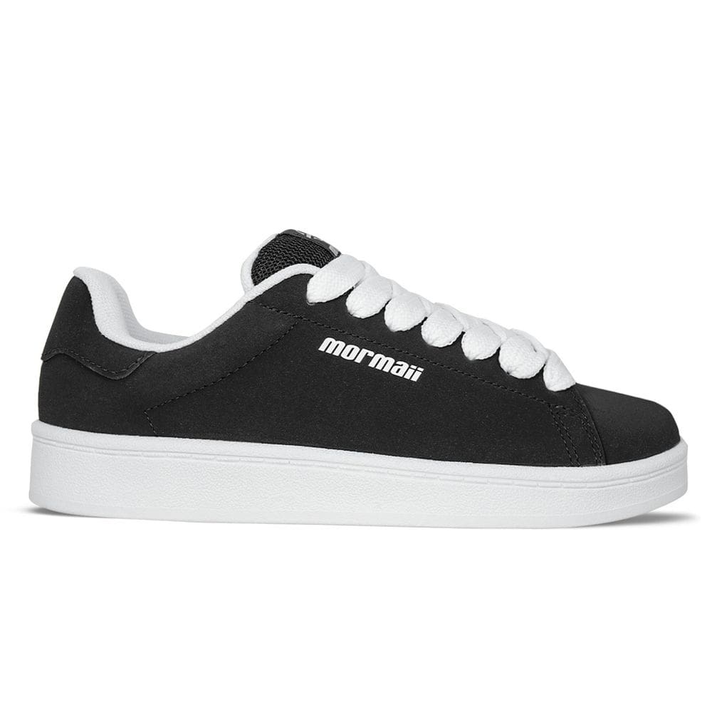 Tênis Mormaii Urban Blake White Black Unissex | Preto Branco