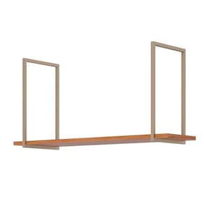 Módulo Cozinha MGM Eloise Prateleira Suspensa 1.25cm Cinamomo-MGM