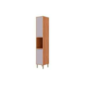 Paneleiro de Cozinha Modulado Esplêndida c/ 2 Portas 37cm Cinamomo/Platina - MGM
