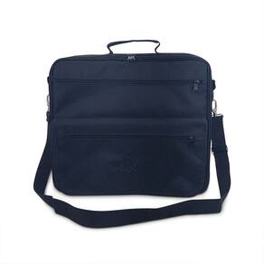 Bolsa pasta masculina maleta paramentos reuniao maçonico maçonaria
