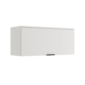 Armário de Geladeira p/ Cozinha Alpha 2503 c/ 1 Porta Basculante 80cm Branco - Carraro