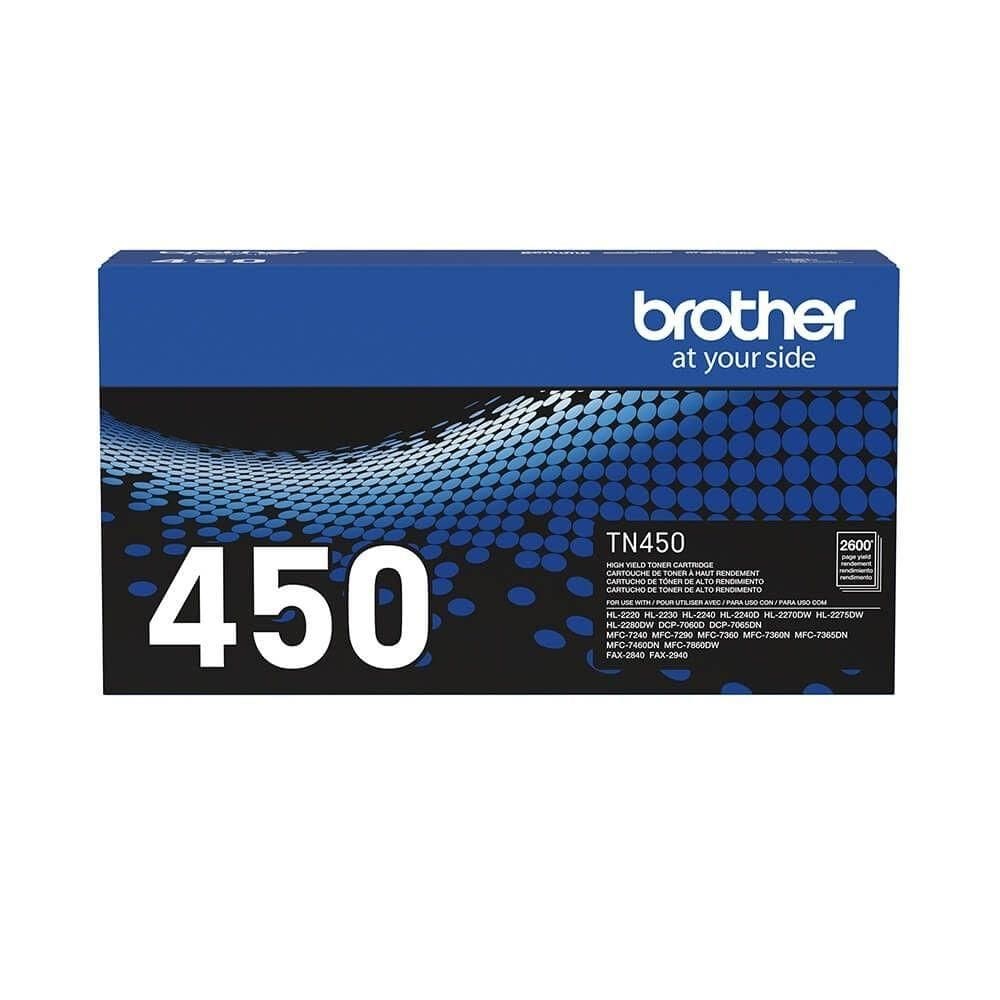 Cartucho De Toner Brother autêntico Preto Tn450 Tn-450 Br Laserjet