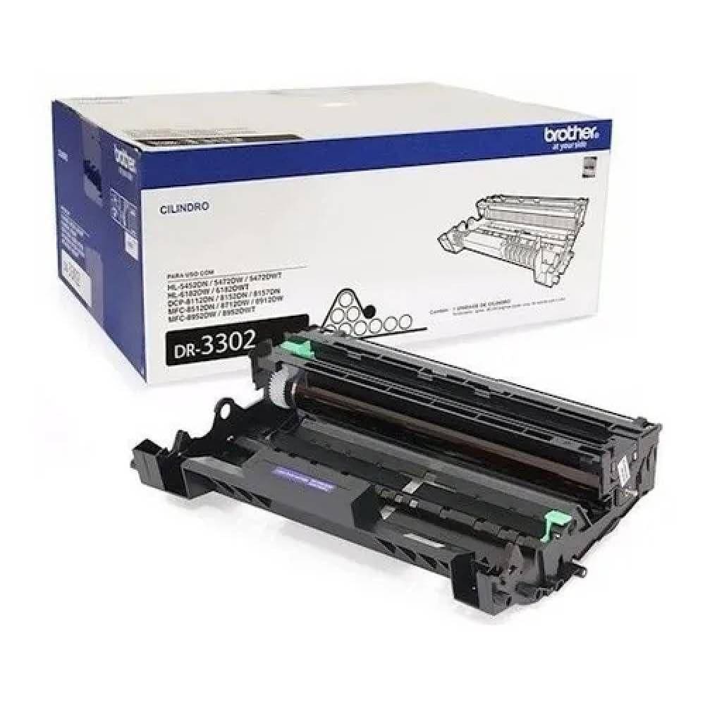 Fotocondutor autêntico Brother Dr3302 / Dr-3302 Para Laserjet Series