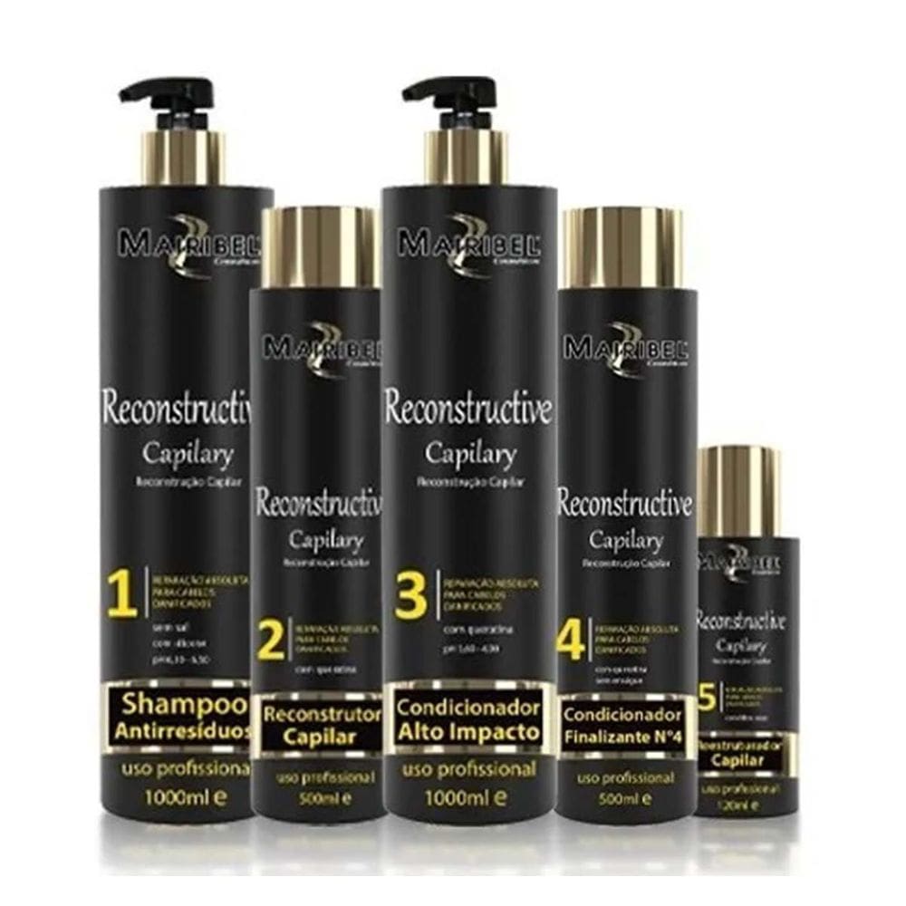 Kit Cauterização e Reconstrução Capilar Mairibel