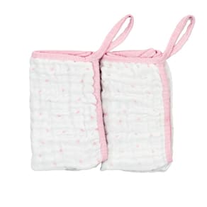 Kit 2 Pano de Boca Soft Bebê 23 cm x 33 cm Bublim Sonhos