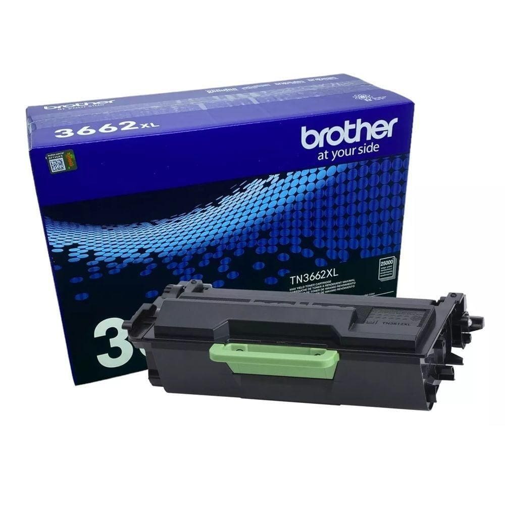 Toner Brother Tn3662xl autêntico Tn-3662xl Tn3662 Xl 25k Dcp-l5512 Dcp-l5512 Dcp-l5662 Hl-l5212 Hl-l6412 Mfc-l5912