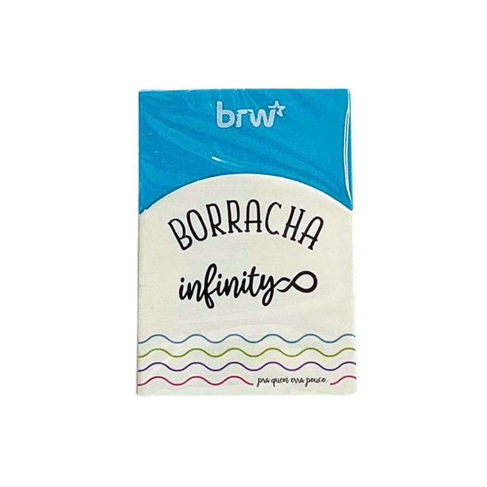 Borracha Grande Colorida Infinity Brw Azul