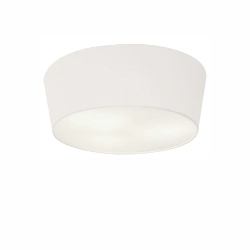 Plafon Cone Vivare Md-3003 Cúpula em Tecido 12/40x35cm - Bivolt