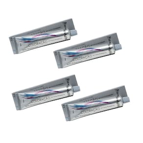 Kit 04 Coloração Louro Escuro Aco N 6.4 Mairibel/Hidraty 60g