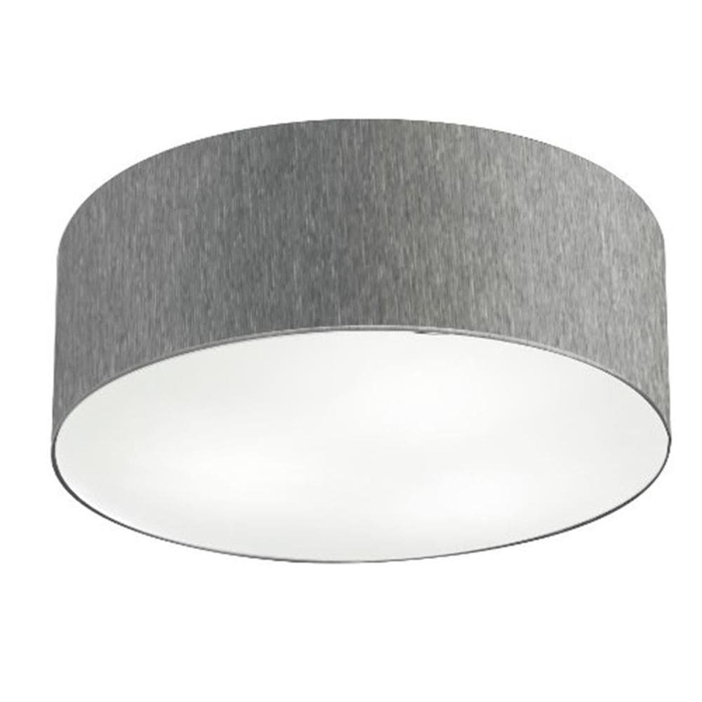 Plafon Cilíndrico Vivare Md-3019 Cúpula em Tecido 80x15cm - Bivolt