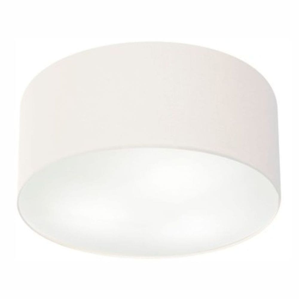 Plafon Cilíndrico Vivare Md-3055 Cúpula em Tecido 80x21cm - Bivolt