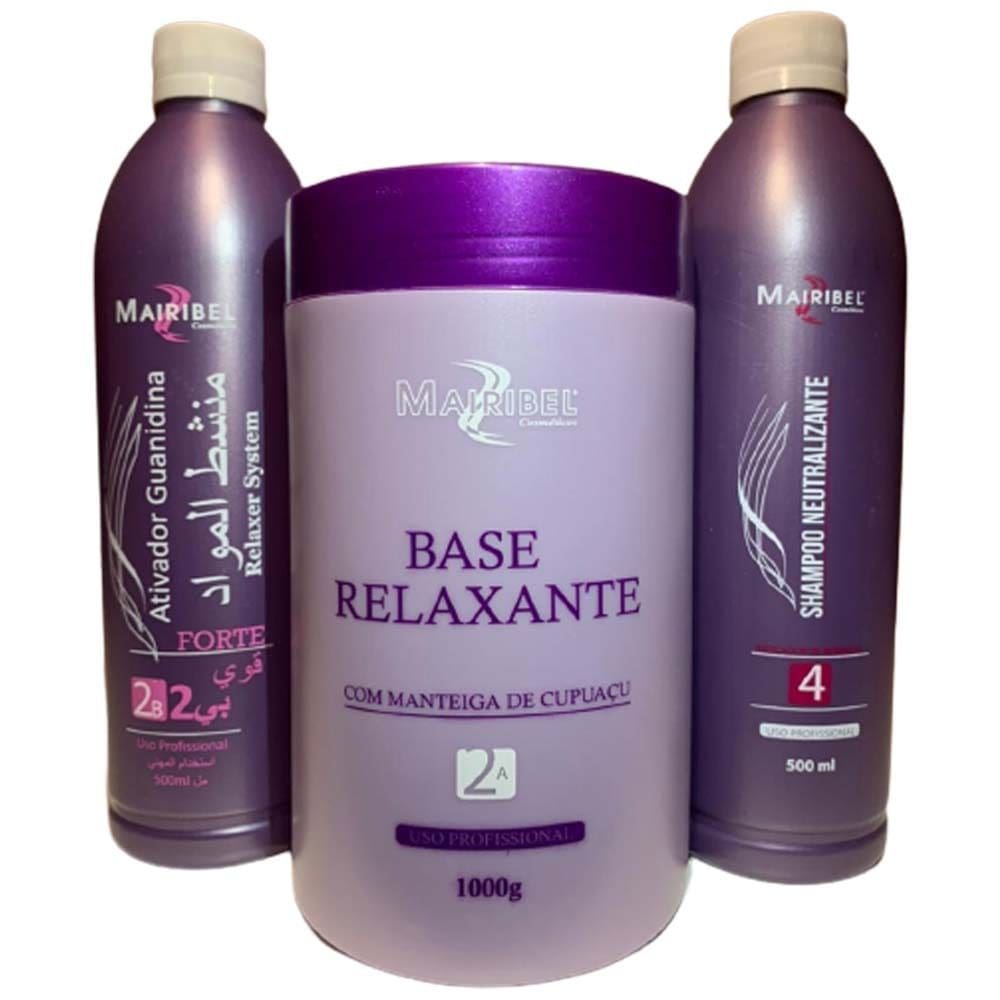 Kit Relaxamento Mairibel Guanidina 3 Passos Profissional