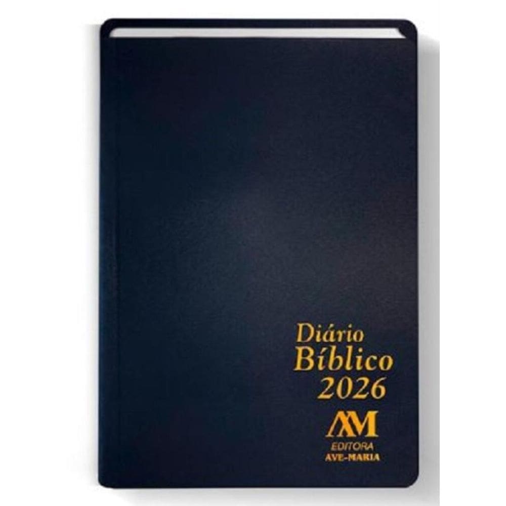 Diario Biblico 2026 - Pvc Azul - Ave Maria