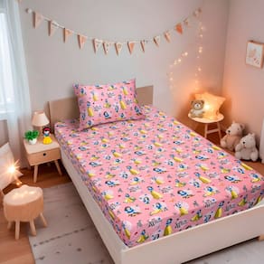 Jogo de Cama Infantil 2 Peças Portallar Disney Branca de Neve
