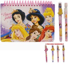 Livro de autógrafos Disney Princess autêntico Licenciado