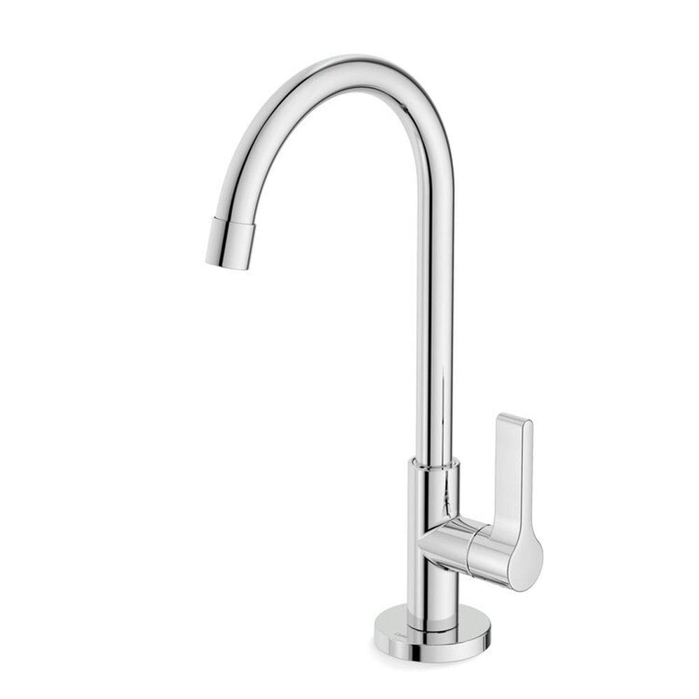 Kit com 3 Torneira para Lavatório de Mesa Bica Alta Lix Cromado Cromado