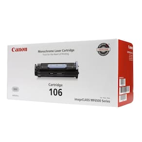 Cartucho de toner Canon autêntico 106 Preto - Rendimento de 5.000 páginas