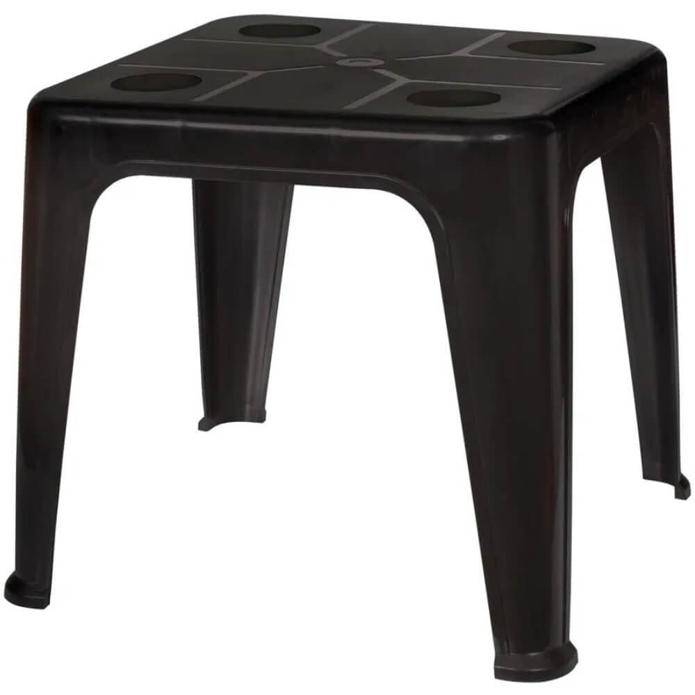 Mesa Plástica de Apoio com Porta-Copos 43 x 51 cm  MOR