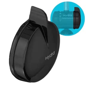 Manopla Tampa Registro Hydralar Preta autêntico Hydra