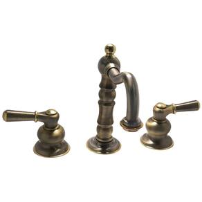 Misturador de Lavatório Belle Epoque Tifany Ouro Velho Bica Old Fashion - 1877G55015