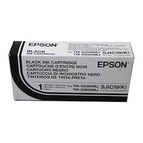 Cartucho de tinta Epson SIJIC18 (K) autêntico - Preto