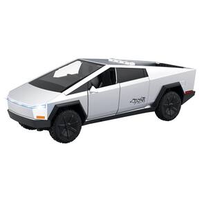 Brinquedo Carro Tesla Cybertruck com Fricção Luz e Som