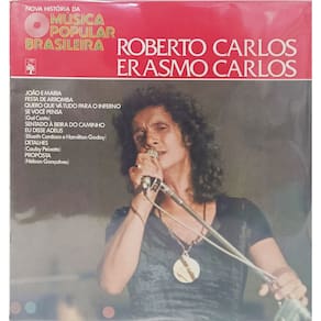 Lp Roberto Carlos E Erasmo Carlos MPB VINIL utilizado (COLECION